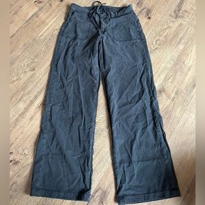 American Eagle Outfitters Charcoal Wide Leg Pants